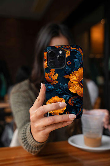 Sonique 3D Flower Series Case for Xiaomi Poco F4 GT 5G Orange 01