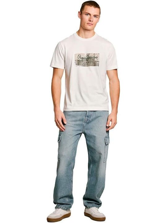 Pepe Jeans T-shirt Εκρου