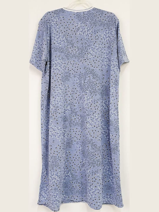 Cool Summer Women's Nightdress Blue