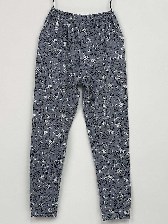 Notte Stella Winter Women's Pyjama Set Sky Blue