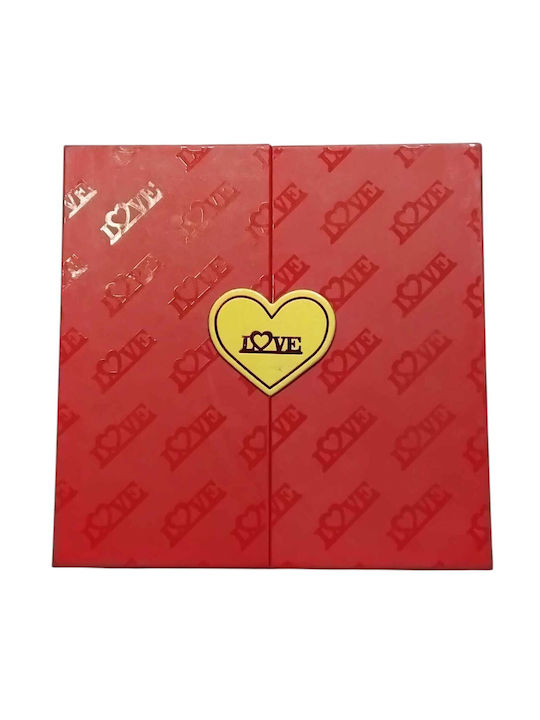 Artificial Red Roses Ring Box Valentine's Day 84701 Red Artificial Red Roses Ring Box Valentine's Day 84701 Red