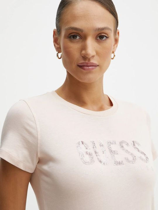 Guess Blouse Pink W5RI19I3Z14-A90F