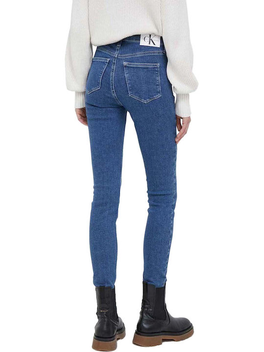 Calvin Klein High Waist Women's Jean Trousers in Skinny Fit