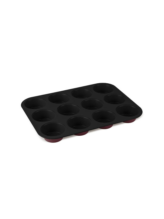 Berlinger Haus Φόρμα Ζαχαροπλαστικής για Cupcakes/Muffins 12 Θέσεων 35x26.5x3εκ.
