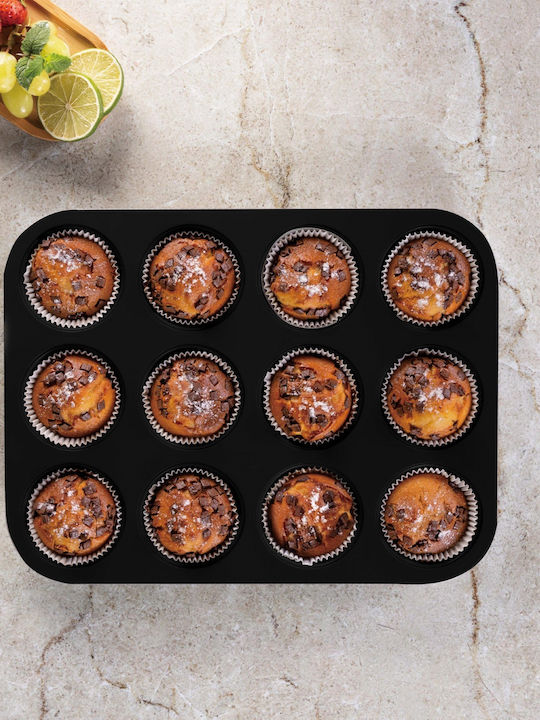 Berlinger Haus Φόρμα Ζαχαροπλαστικής για Cupcakes/Muffins 12 Θέσεων 35x26.5x3εκ.