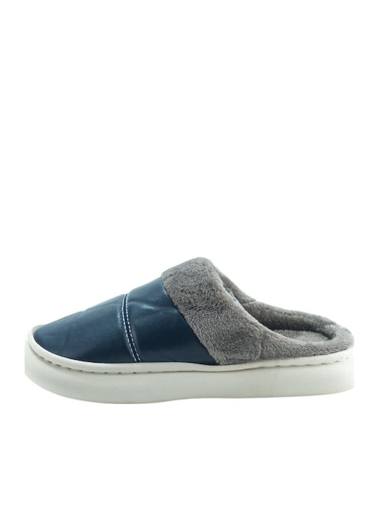 Winter Women's Slippers Navy Blue