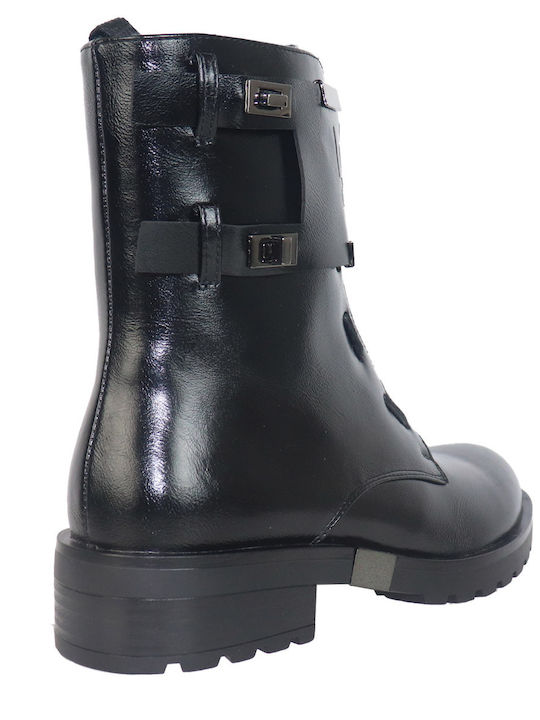 Stiefeletten Damen Schwarz