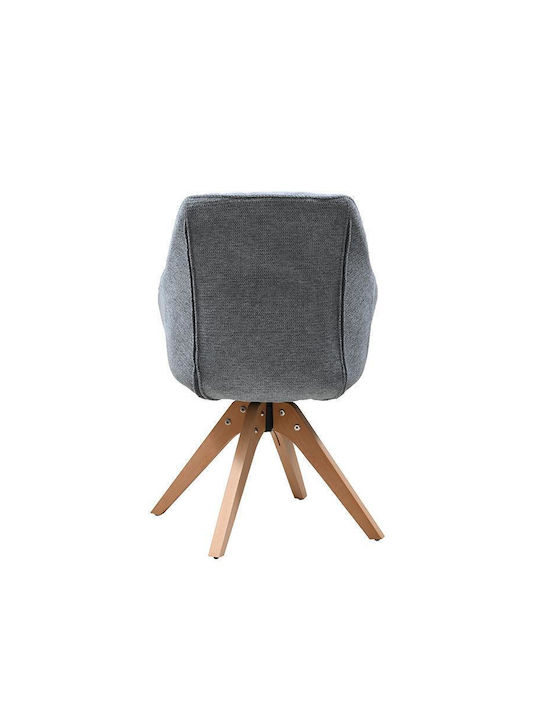 Fl23a Dining Room Fabric Chair Blue 63x58x82cm