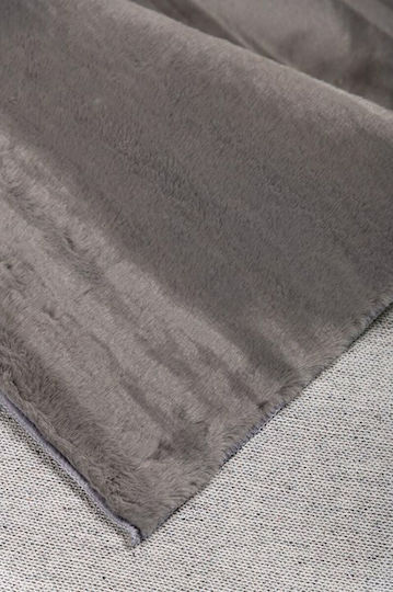 Viokarpet Krolik 04 D Teppich Rechteckig Pelzige Grey