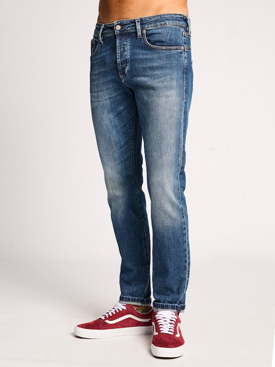 Staff Men's Denim Pants in Slim Fit Blue