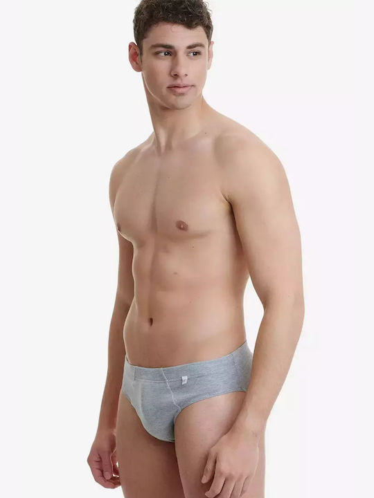 Ανδρικά Σλιπ Γκρι 2Pack