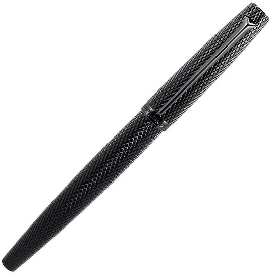 Diplomat Viper Negru Guilloche Rollerball