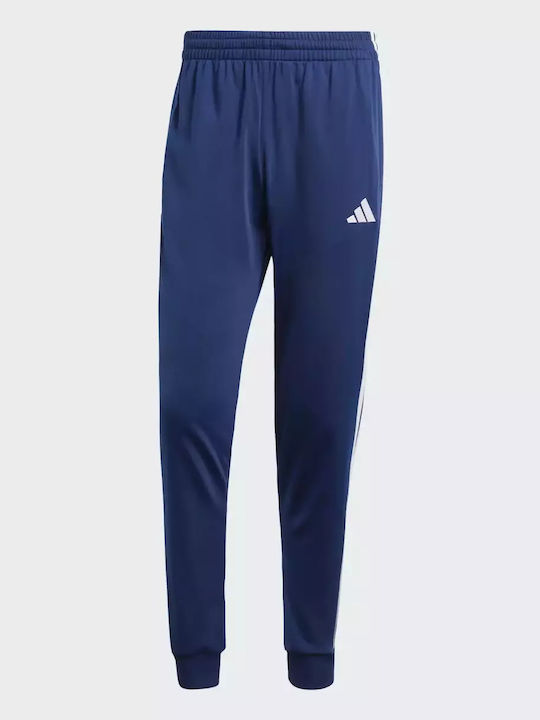 Tracksuit Glossy with Elastic Dark Blue