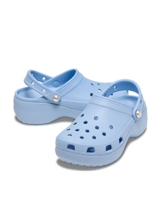 Crocs Classic Pearl Women's Clogs Blue