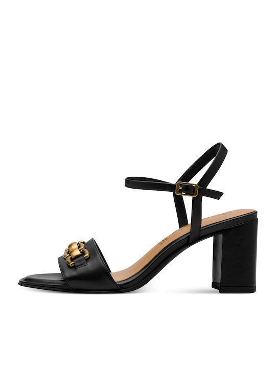 Leather Sandals Black