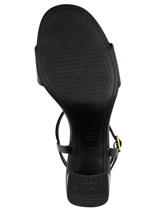 Leather Sandals Black