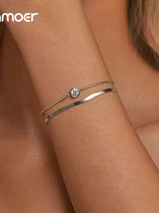 Bamoer Damen Armband Aus Silber