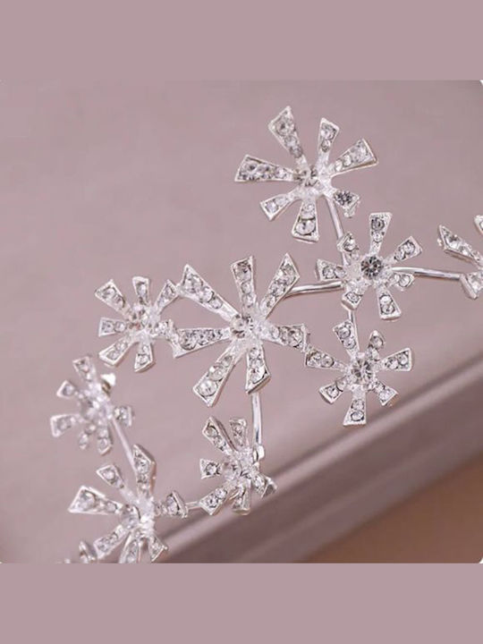 Beautiful Crystal Bridal Hair Decoration Silver Aneta Dimensions Length 38cm Width 6cm