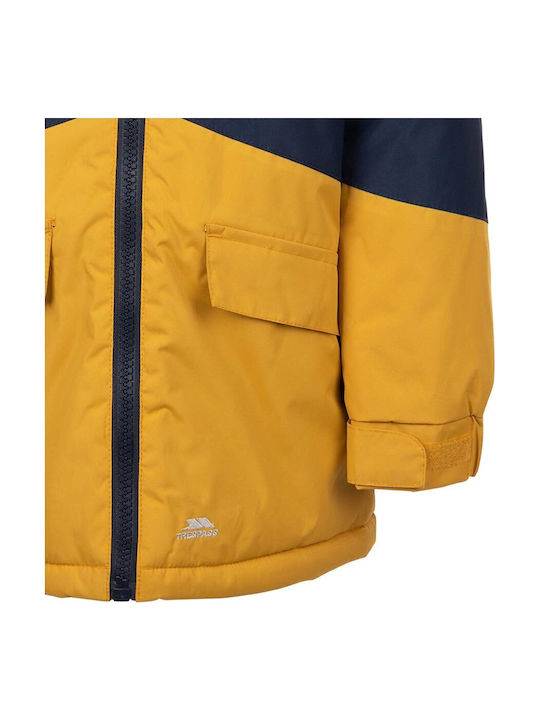 Wasserdicht Kinder Freizeitjacke mit Kapuze Blau
