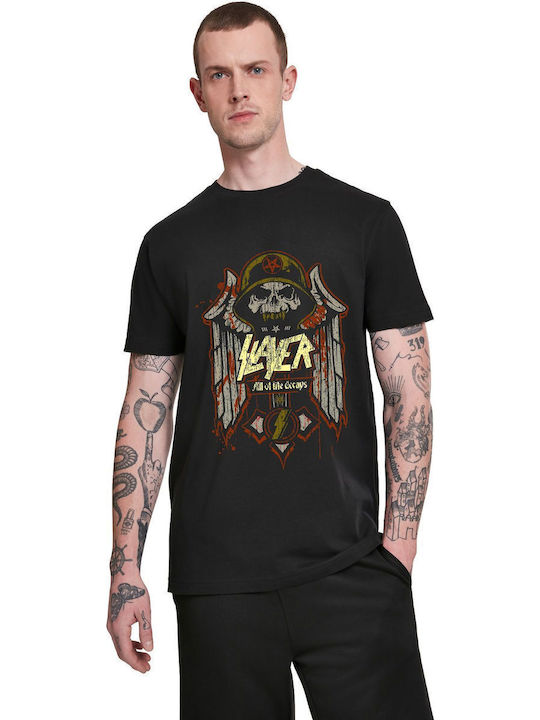 T-shirt Slayer Rock Avenue Black T-shirt Slayer Rock Avenue Black