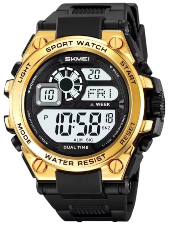 Skmei Watch With Rubber Strap Skmei Watch With Rubber Strap