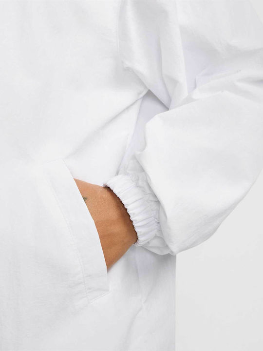 Women's Short Sports Jacket for Winter White