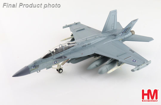Ready-Made Metal Model of Military Aircraft Scale 1/72 Boeing EA-18G Growler 166943 VAQ-124 USS Gerald R Ford