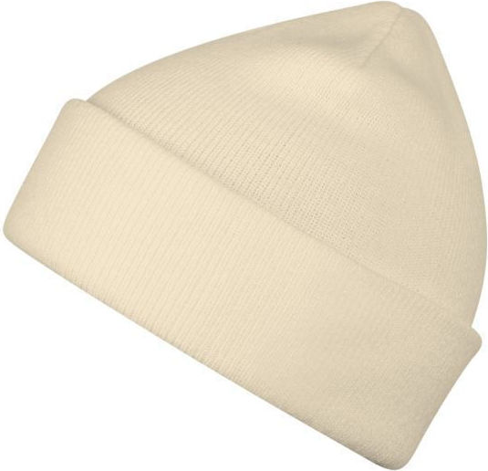 Beanie Unisex Căciulă Tricotat în culoarea Bej