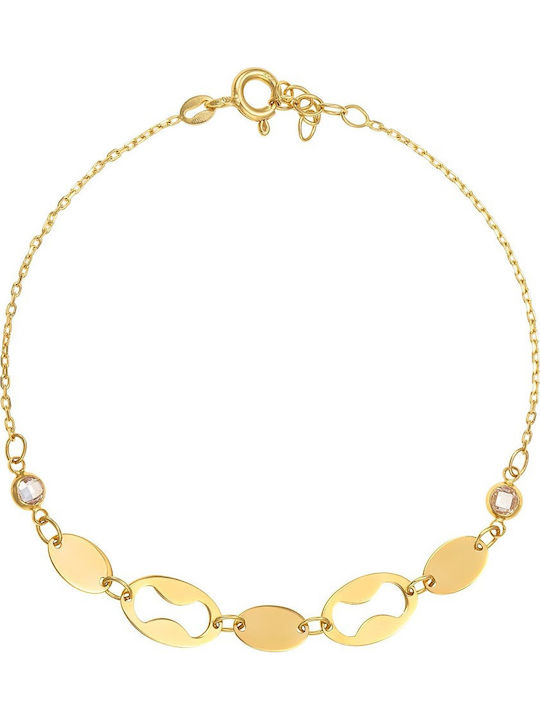 Ioannis Kosmima Set with Necklace & Bracelet from Gold 14K