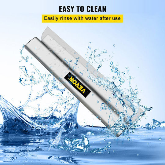 Γυψοσανίδα Vevor Skimming Blade 32 Ιντσών Λειαντικό Μαχαίρι Knock-down Εργαλείο Φινιρίσματος Στόκου Ανοξείδωτο Χάλυβα Ακραία Καπάκια Υψηλής Πρόσκρουσης Γυψοσανίδες Τοίχου Γυψοσανίδας Γυψοσανίδας Γυψοσανίδας