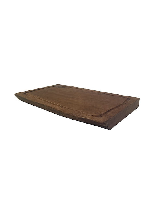 Nakaro Wood Wooden Serving Platter 43x26cm