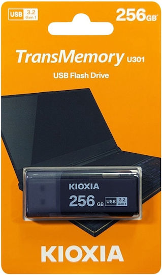 Kioxia U301 256GB USB 3.2 Stick Μαύρο