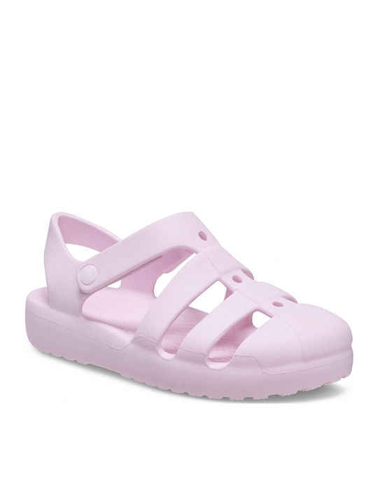 Classic Fisherman Children's Anatomical Beach Shoes Pink