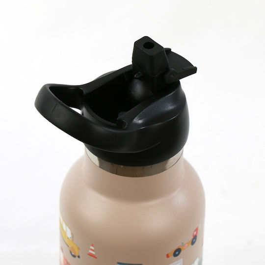 Runbott Sticlă Pentru Copii Termos Cu Pai 350ml