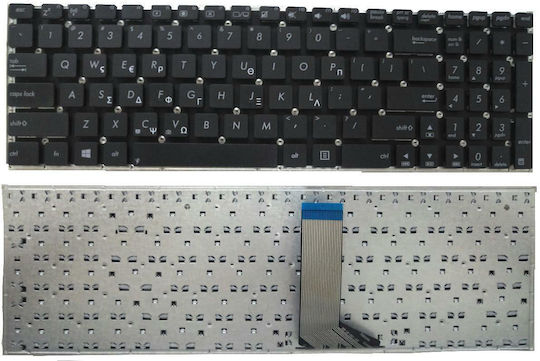 Asus Laptop Keyboard for X552 X551 X552E without Frame and English (UK) Layout in Black Color