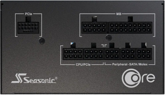 Seasonic Core GX ATX 3 (2024) 650W Black Computer Power Supply Full Modular 80 Plus Gold