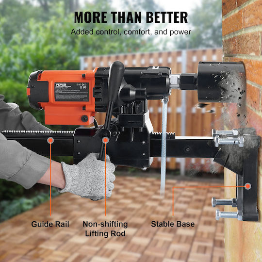 Wet Dry Diamond Core Drill Machine Concrete Drilling Core Drill 3200details