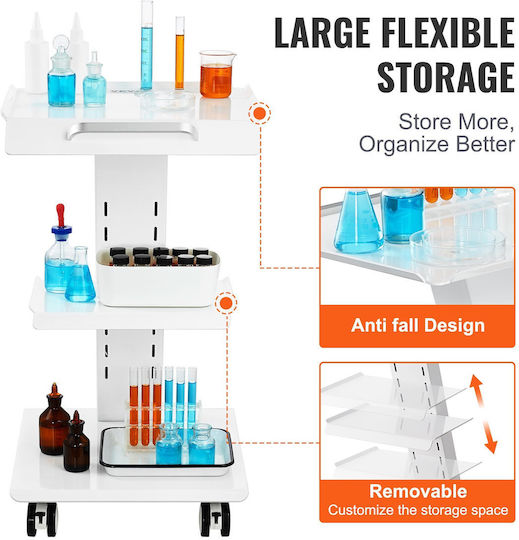 Vevor Vevor Mobile Nursing Table Adjustable Height