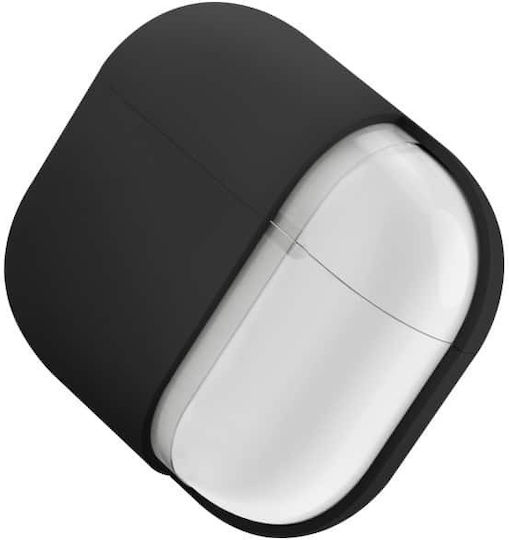 Uniq Nexo Θήκη Σιλικόνης σε Μαύρο χρώμα για Apple AirPods 4