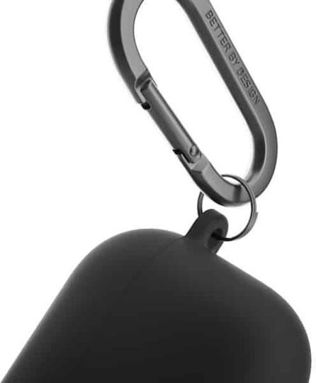 Uniq Nexo Θήκη Σιλικόνης σε Μαύρο χρώμα για Apple AirPods 4