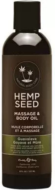 Earthly Body Hemp Oil for Massage 237ml