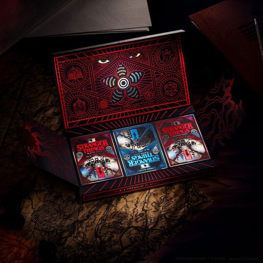 Stranger Things Playing Cards Box Set 3 Decks