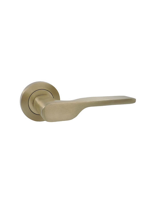 Türgriff Ks124 Deco Mattgold Paar für Innentür