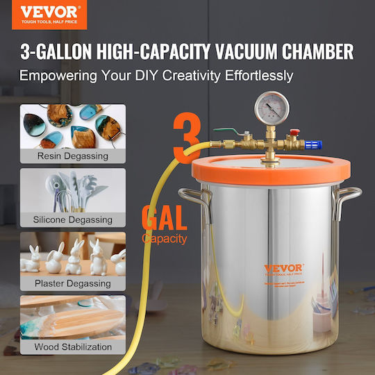 Vevor Συσκευή Vacuum Εσωτερική με Μέγιστο Μήκος Σφραγίσματος 59mm