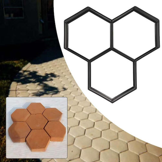 Plastic Mold for Garden Flooring 36x36cm