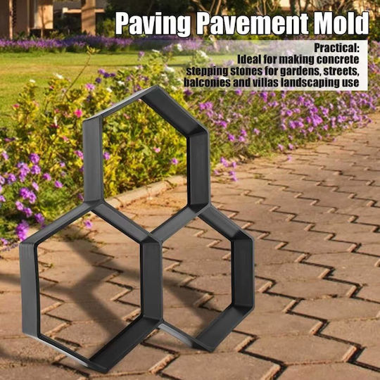 Plastic Mold for Garden Flooring 36x36cm
