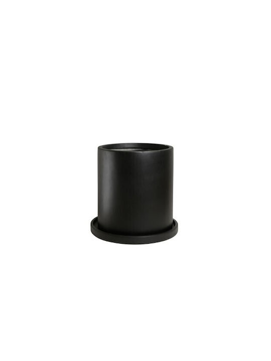 Harmony Pot Ceramic Black 30x30x32.5cm.