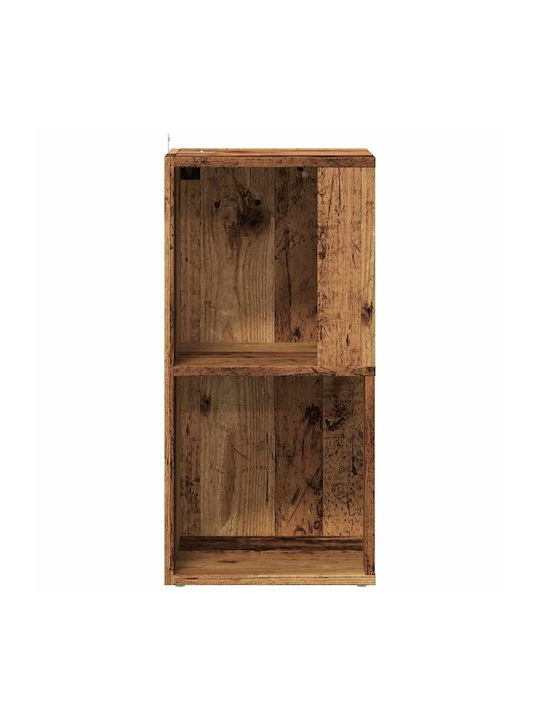 Eckschrank Altholz Holz Ingenieurholz Braun 33 x 33 x 67 cm