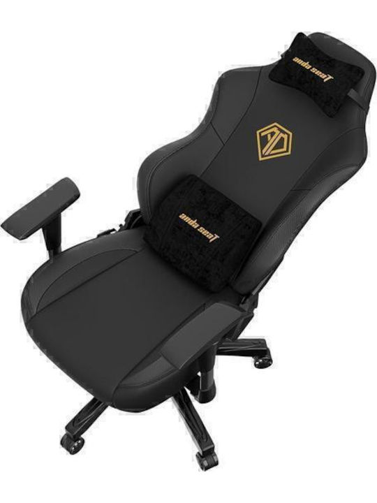 Anda Seat Phantom 3 Καρέκλα Gaming Δερματίνης με Ρυθμιζόμενα Μπράτσα Elegant Black