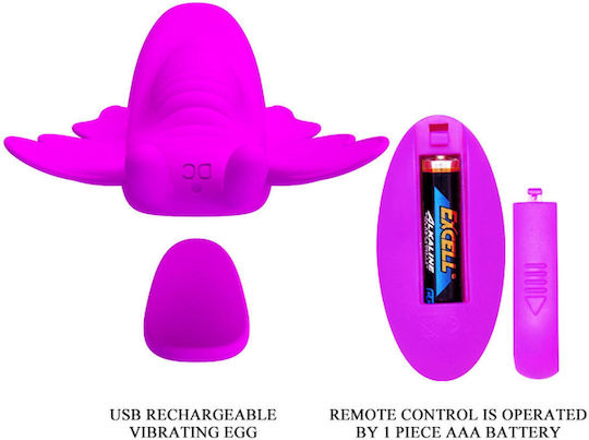 Pretty Love Aileen Vibrator für Paare mit Fernbedienung Lila